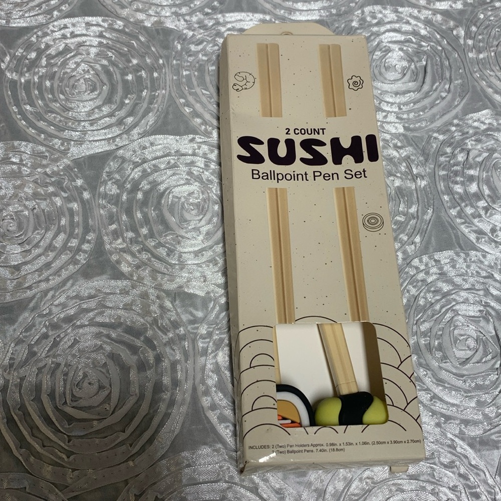 Free Sushi Ballpoint Pen Set with $50 purchase